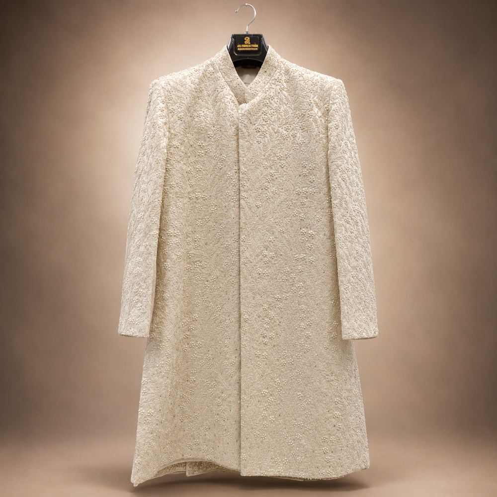 Ivory Whisper Heritage Sherwani
